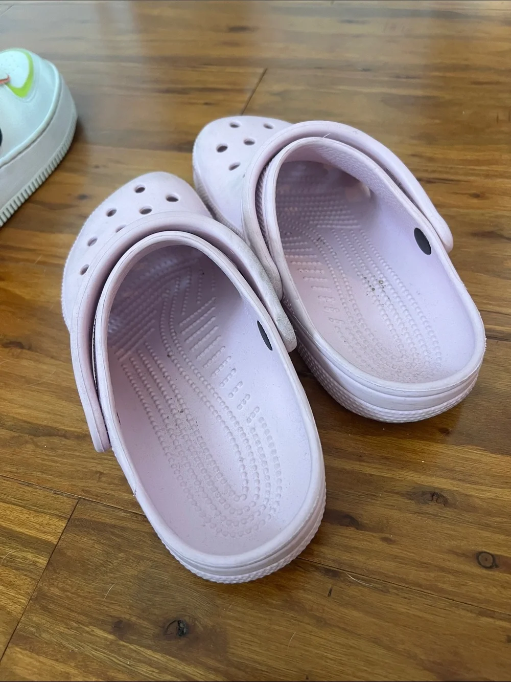 CROCS Kids' Classic Clog in Pale Pink
